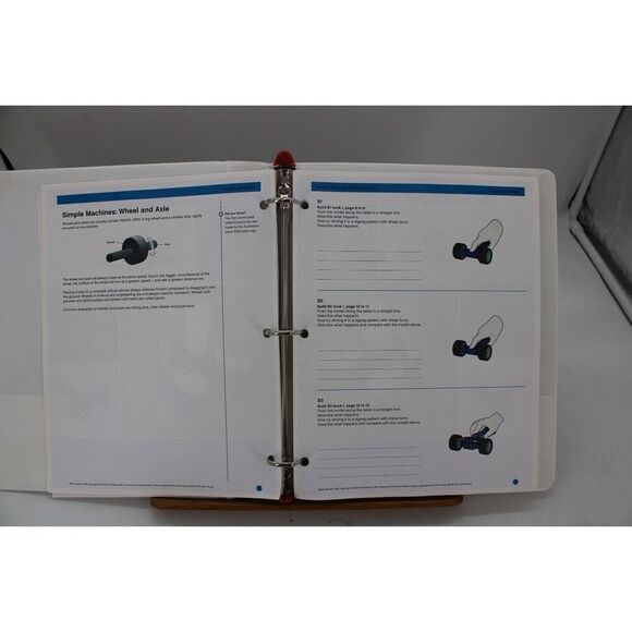 Lego Education Teacher's Guide Binder For Simple Machines Pk 59820 - Picture 5 of 7